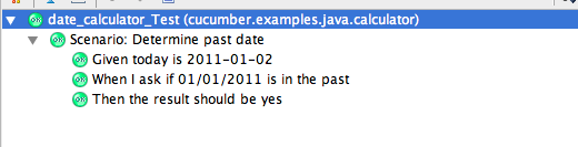 JUnit Cucumber